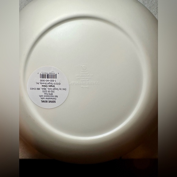 NWT Threshold Christmas Serving Bowl - Picture 4 of 8